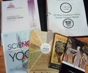 YTT 200 Books 200 hour yoga teacher training, yoga alliance approved, yoga philosophy