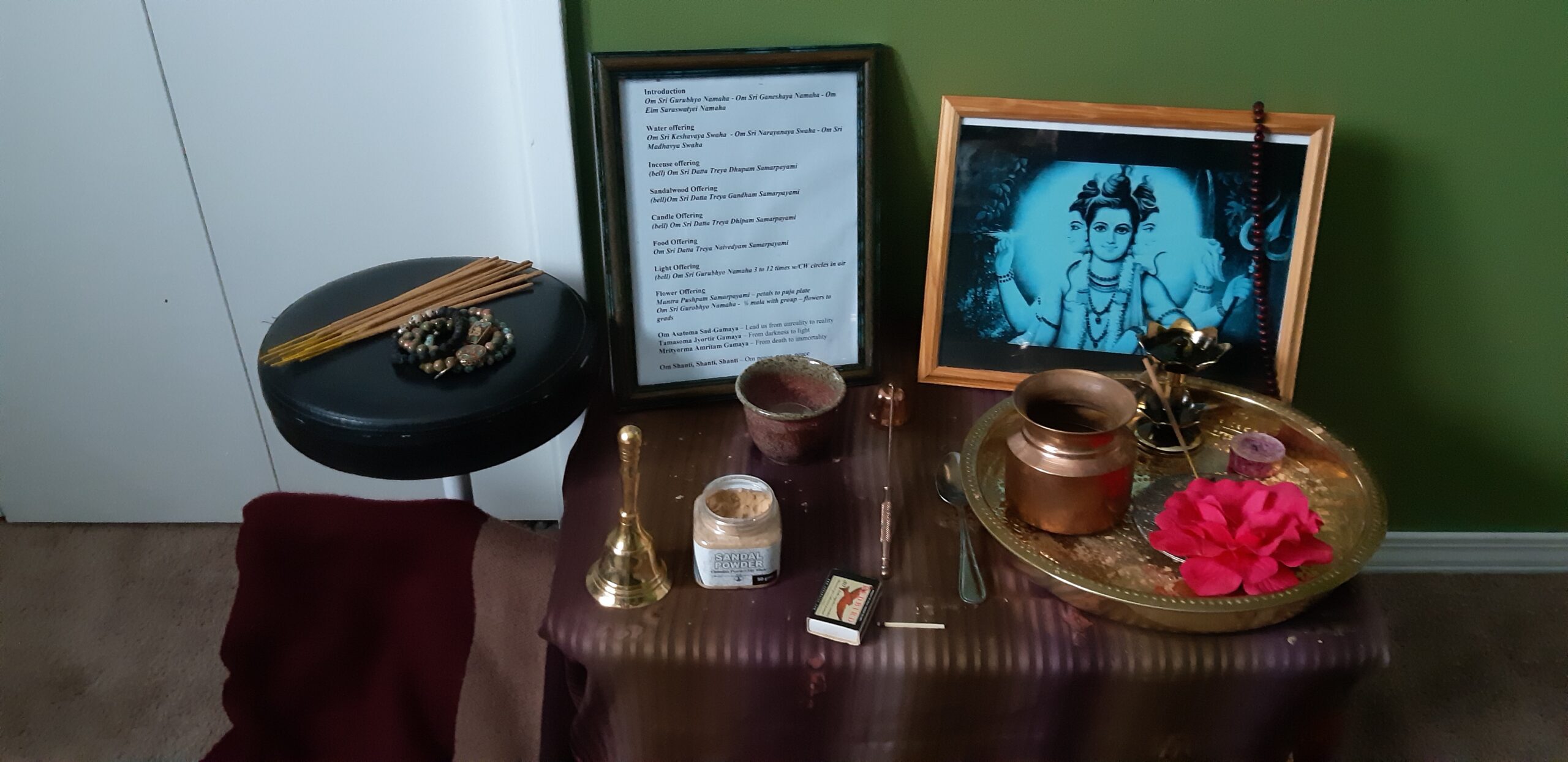 Emma's Altar Kriyas
