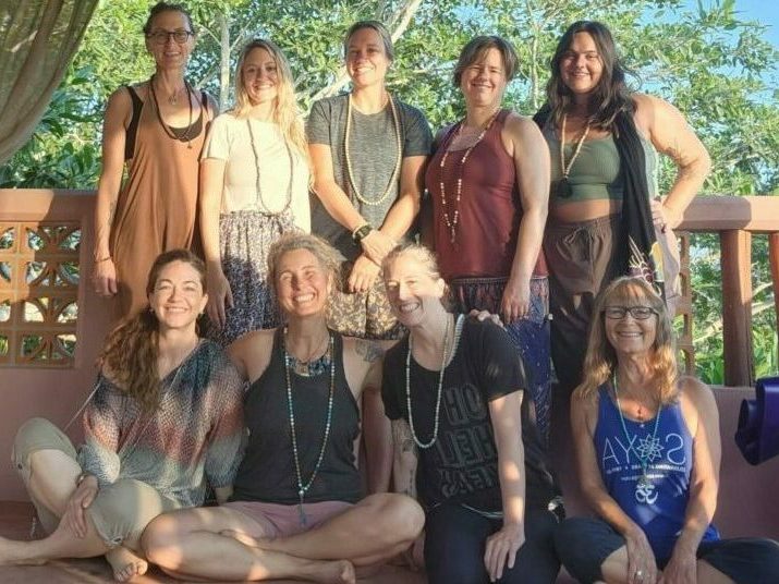 200hr and 300hr yoga teacher graduates in Mexico