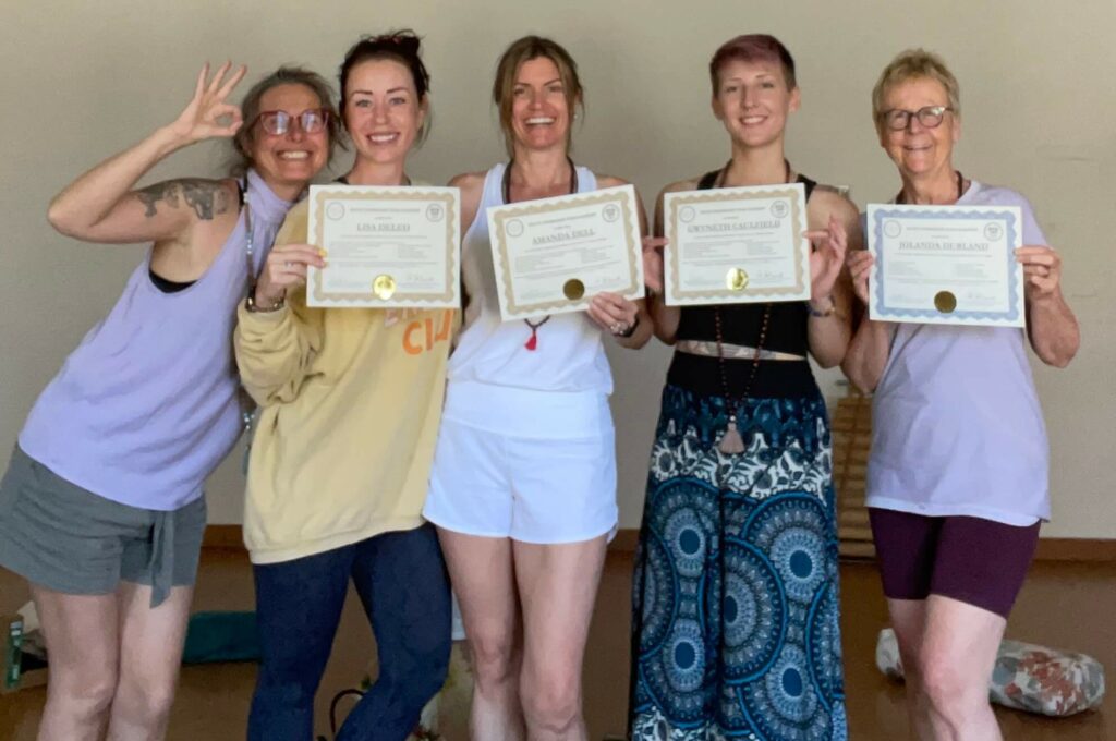 Penticton weekend yoga teacher training grads