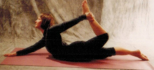 Ardha Dhanurasana, the half bow pose Ardha Dhanurasana, the half bow pose